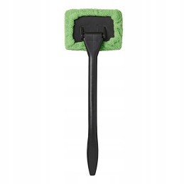 Long microfiber window cleaner with pp handle