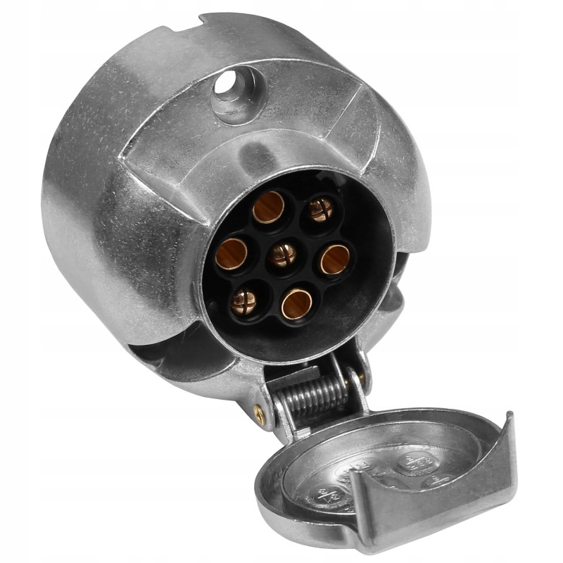 Aluminum socket 7 pin 12v