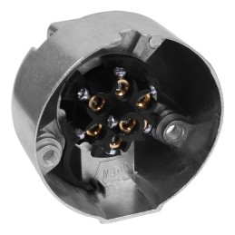 Aluminum socket 7 pin 12v