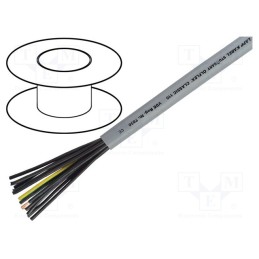 5 m x LAPP - 1119209 - Wire, ÖLFLEX® CLASSIC 110, 9G1mm2, unshielded, 300V,500V, Cu, grey