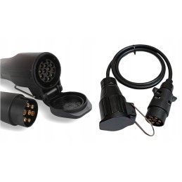 Adapter, cable 0 8 m for trailers 7 13