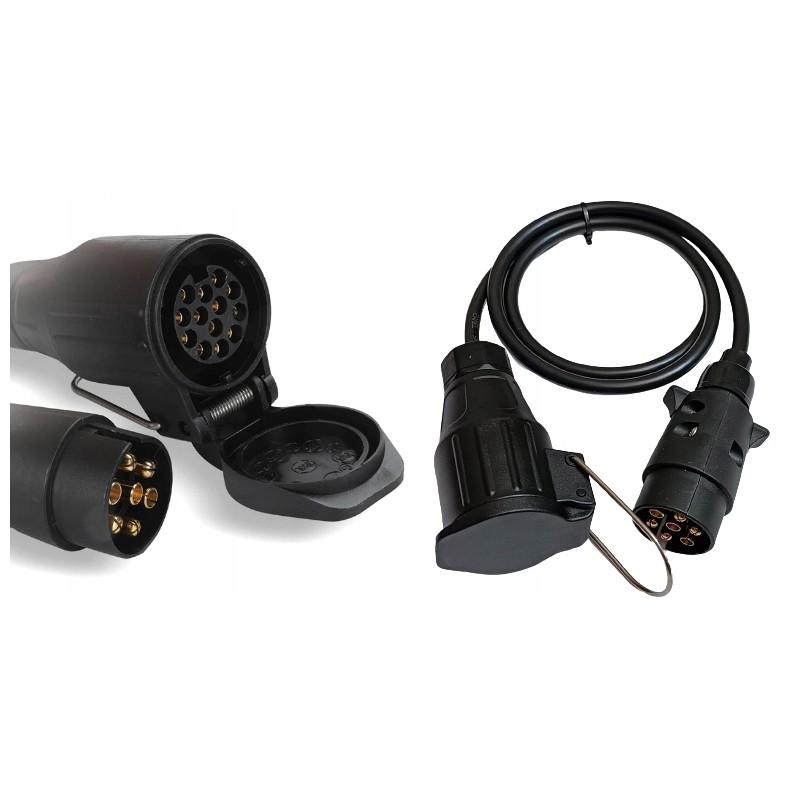 Adapter, cable 0 8 m for trailers 7 13