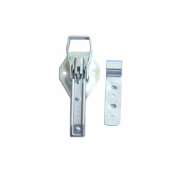 Side hitch with Winterhoff fastener, complete closure of the trailer side