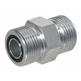 Straight connector 13 16 orfs dno13 alfagomma