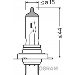Bulb osram h7 24v 70w px26d 64215
