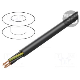 5 m x LAPP - 1311305 - Wire, ÖLFLEX® 409 P, 5G1.5mm2, unshielded, 300V,500V, Cu, stranded