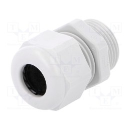 5 pcs x HUMMEL - 1.209.1300.14 - Cable gland, PG13,5, IP68, polyamide, light grey, UL94V-0, HSK-K