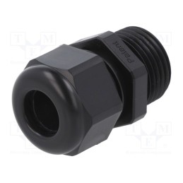 5 pcs x HUMMEL - 1.209.1201.70 - Cable gland, NPT1/2', IP68, polyamide, black, UL94V-0, HSK-K