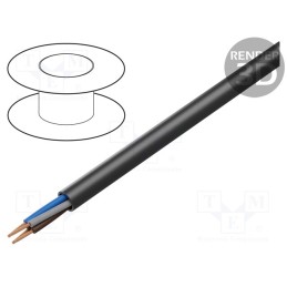 5 m x LAPP - 21884 - Wire, ÖLFLEX® ROBUST 210, 4x0.5mm2, unshielded, 300V,500V, Cu