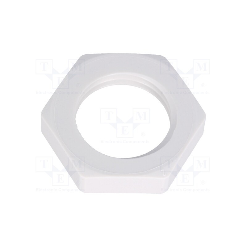 5 pcs x FIBOX - GPA M16B - Nut, M16, polyamide, 22mm, Thread: metric, Pitch: 1.5