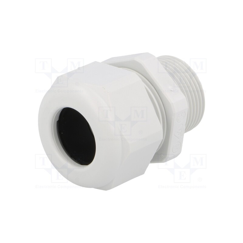 5 pcs x HUMMEL - 1.209.2500.30 - Cable gland, with long thread, M25, 1.5, IP68, polyamide, UL94V-0