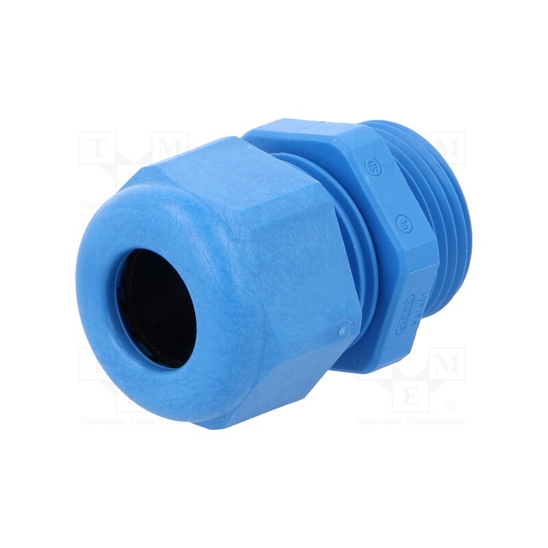 5 pcs x HUMMEL - 1.209.1302.14 - Cable gland, PG13,5, IP68, polyamide, blue, UL94V-0, HSK-K