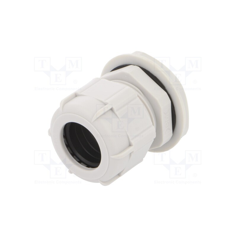 5 pcs x BM GROUP - BM4732 - Cable gland, M32, 1.5, IP68, polyamide, grey