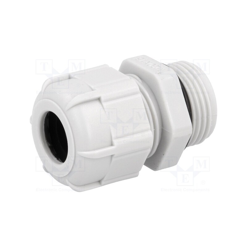 5 pcs x BM GROUP - 4920 - Cable gland, M20, 1.5, IP68, polyamide, grey, UL94V-2