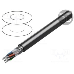 5 m x BELDEN - 9504.01305 - Wire, 4x2x24AWG, RS232, stranded, Cu, shielded,Al-PET foil, PVC