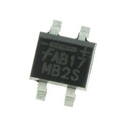 1 pcs : MB2S - Bridge Rectifiers 0.5A Bridge