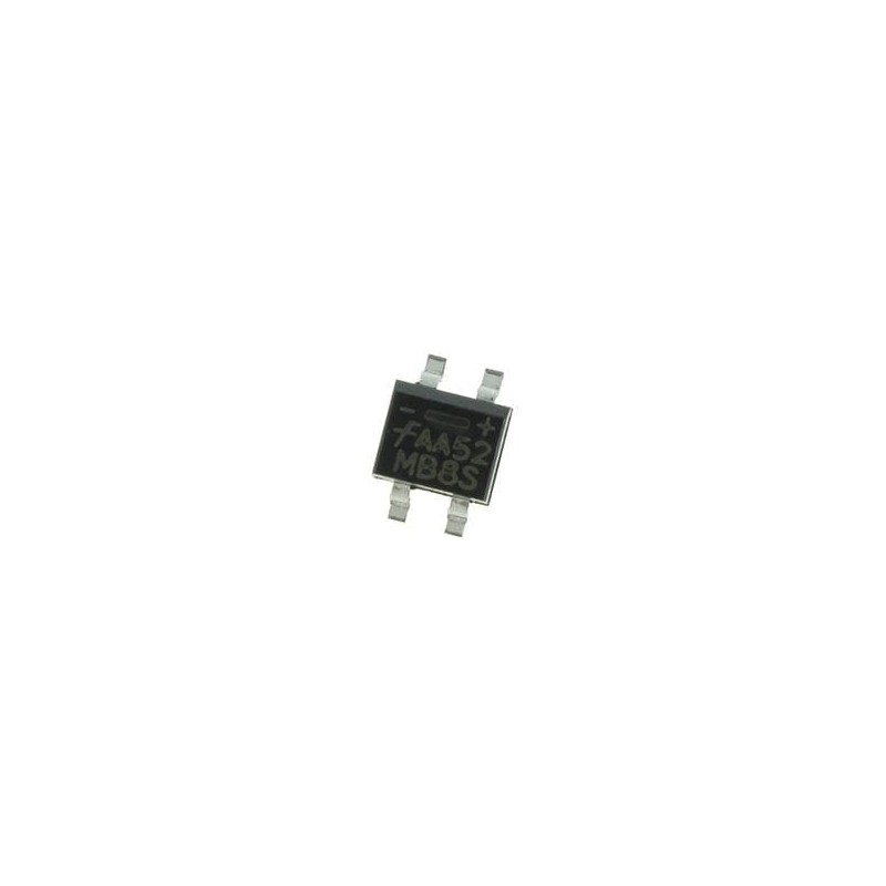 1 pcs : MB8S - Bridge Rectifiers 0.5A Bridge