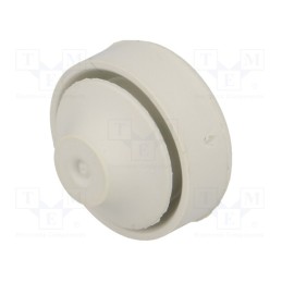5 pcs x FIBOX - FEM 4-7 - Grommet, EPDM, grey, Panel thick: 0.5÷2mm, Øcable: 4÷7mm, Size: M12