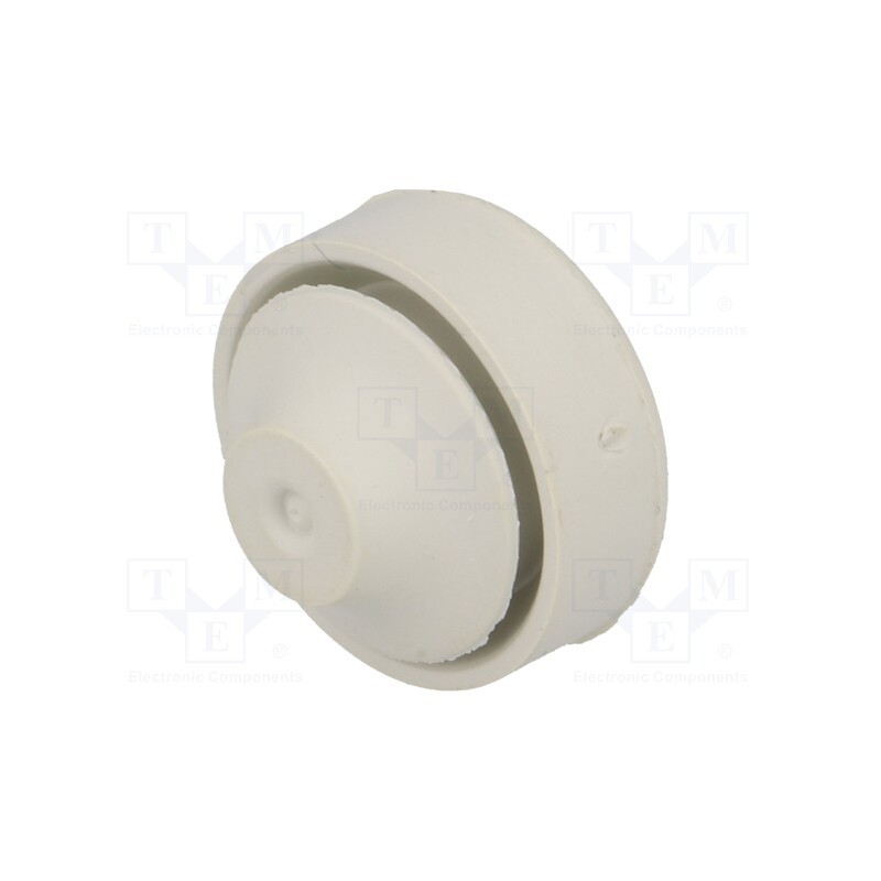 5 pcs x FIBOX - FEM 4-7 - Grommet, EPDM, grey, Panel thick: 0.5÷2mm, Øcable: 4÷7mm, Size: M12