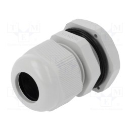 5 pcs x PAWBOL - D.3080 - Cable gland, M20, 1.5, IP67, polyamide, grey