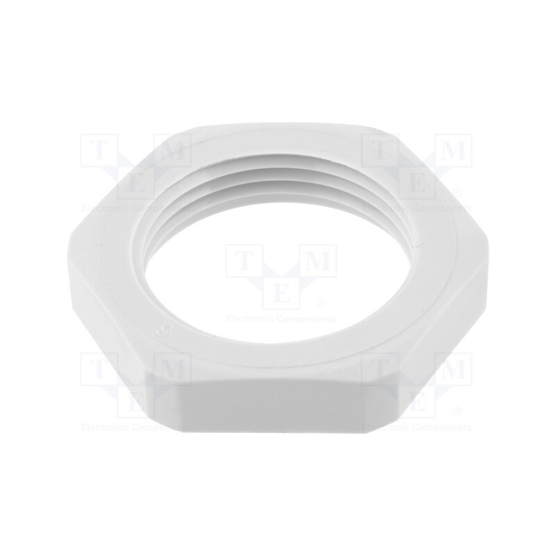 5 pcs x FIBOX - GPA PG16B - Nut, PG16, polyamide, 30mm, Thread: PG