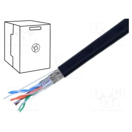 5 m x BELDEN - 74002E.01305 - Wire, SF/UTP, 4x2x26AWG, industrial Ethernet, 5e, stranded, Cu