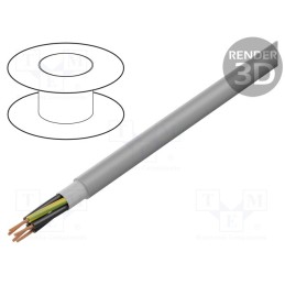 5 m x LAPP - 26303 - Wire: control cable, ÖLFLEX® FD CLASSIC 810 P, 5G0.5mm2, PUR