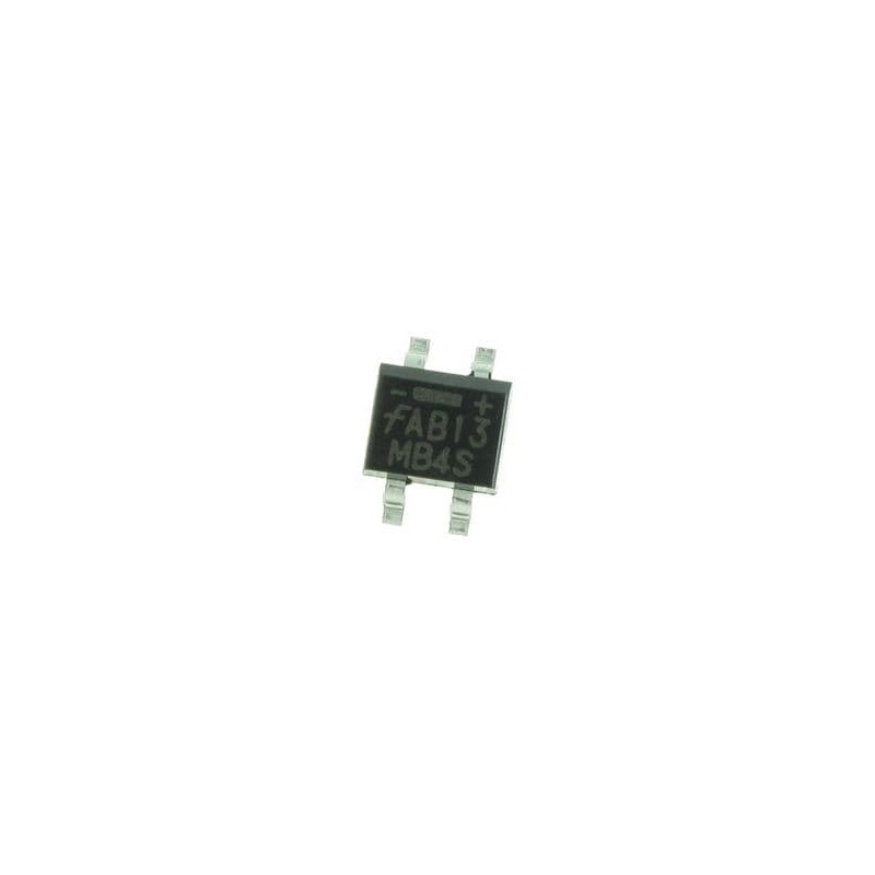 1 pcs : MB4S - Bridge Rectifiers 0.5A Bridge