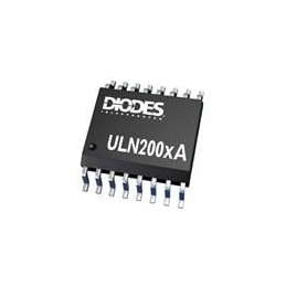 1 pcs : ULN2002AS16-13 - Darlington Transistors High Volt Darlington 7Drivers 500mA 250ns