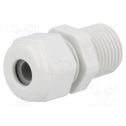5 pcs x HUMMEL - 1.209.1600.31 - Cable gland, with long thread, M16, 1.5, IP68, polyamide, UL94V-0