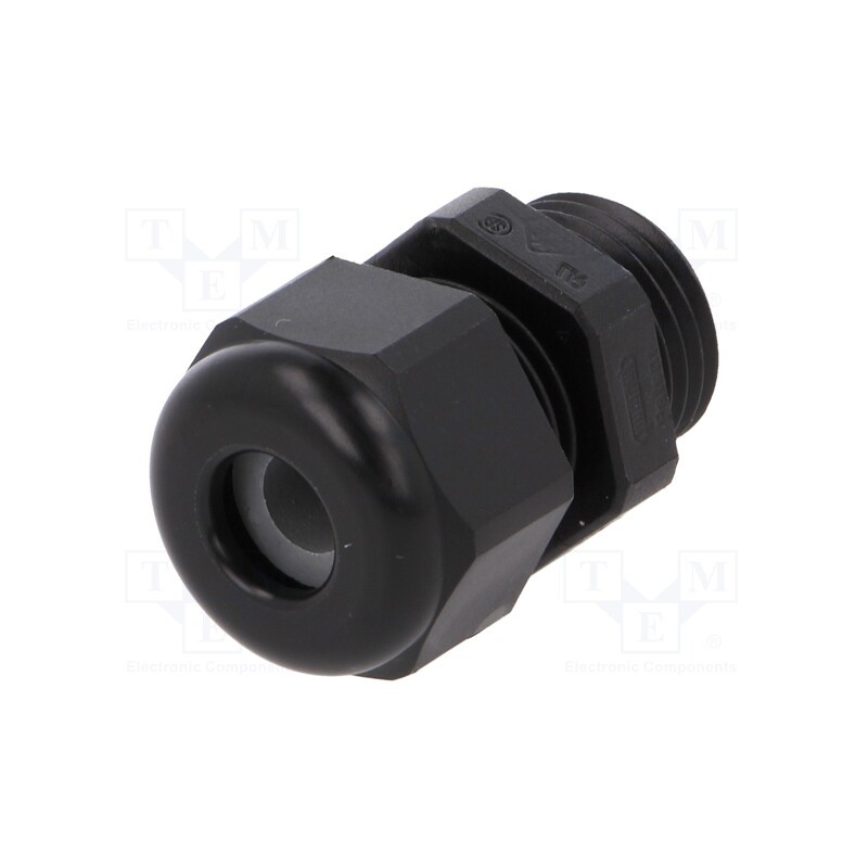 5 pcs x HUMMEL - 1.209.0901.15 - Cable gland, PG9, IP68, polyamide, black, UL94V-0, HSK-K