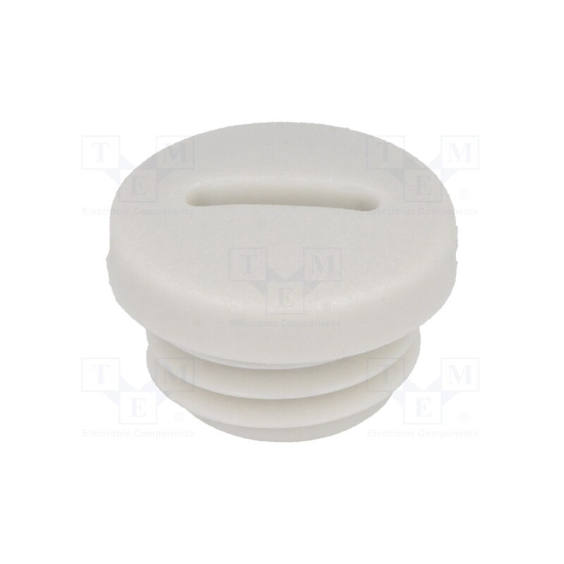 5 pcs x HUMMEL - 1.251.1200.50 - Stopper, M12, 1.5, IP54, polyamide, grey, V-N-FS, Thread: metric, 6mm
