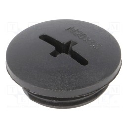5 pcs x LAPP - 52006123 - Stopper, M20, 1.5, IP54, polyamide, black, SKINDICHT®, 6mm