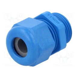 5 pcs x HUMMEL - 1.209.2002.51 - Cable gland, M20, 1.5, IP68, polyamide, blue, UL94V-0, HSK-K