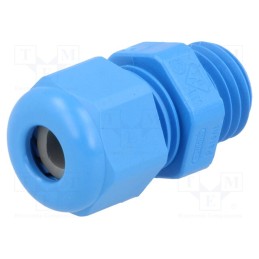 5 pcs x HUMMEL - 1.209.1202.51 - Cable gland, M12, 1.5, IP68, polyamide, blue, UL94V-0, HSK-K