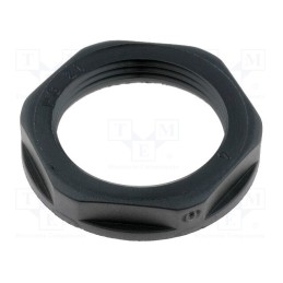 5 pcs x LAPP - 53019250 - Nut, PG21, polyamide, UL94V-2, 36mm, black, -20÷100°C, Thread: PG