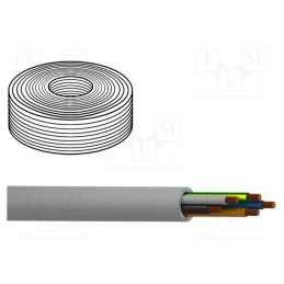 5 m x BELDEN - C4GD-BC50 - Wire, MACHFLEX 375YY, 4G1.5mm2, unshielded, 300V,500V, 50m, Cu