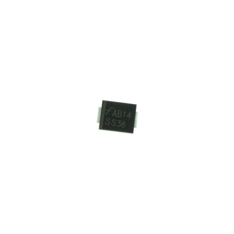 1 pcs : SS36 - Schottky Diodes & Rectifiers SHTKY DIODE 3A 60V