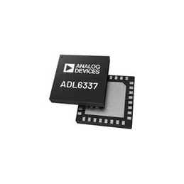 1 pcs : ADL6337ACRZC - RF Amplifier 36dB Gain, 0.5-5.2GHz Transmit VGA