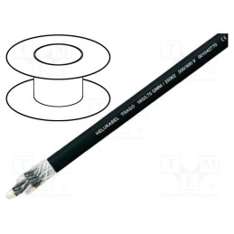 5 m x HELUKABEL - 25088 - Wire, TRAGO, 24x1mm2, unshielded, 300V,500V, Cu, stranded, black