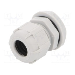 5 pcs x BM GROUP - BM4716 - Cable gland, PG16, IP68, polyamide, light grey
