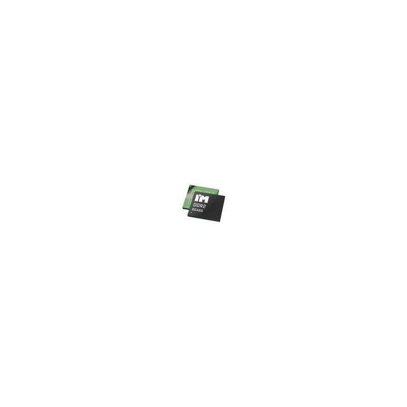 1 pcs : IM2G04D2DBBG-25 - DRAM DDR2 2Gb, 1.8V, 512Mx4, 400MHz (800Mbps), 0C to +95C, FBGA-60