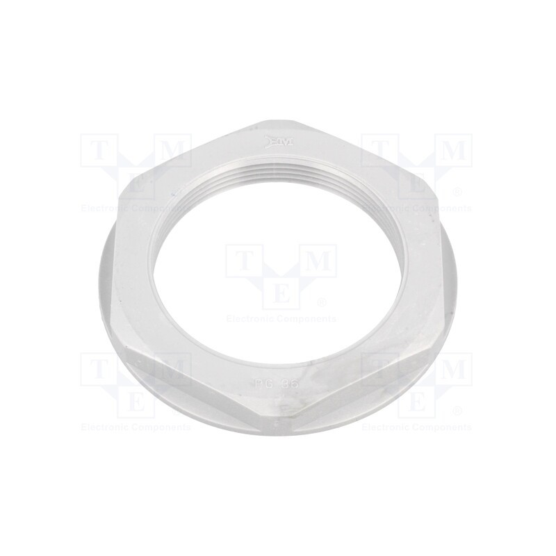 5 pcs x BM GROUP - 4836 - Nut, PG36, polyamide, 60mm, grey