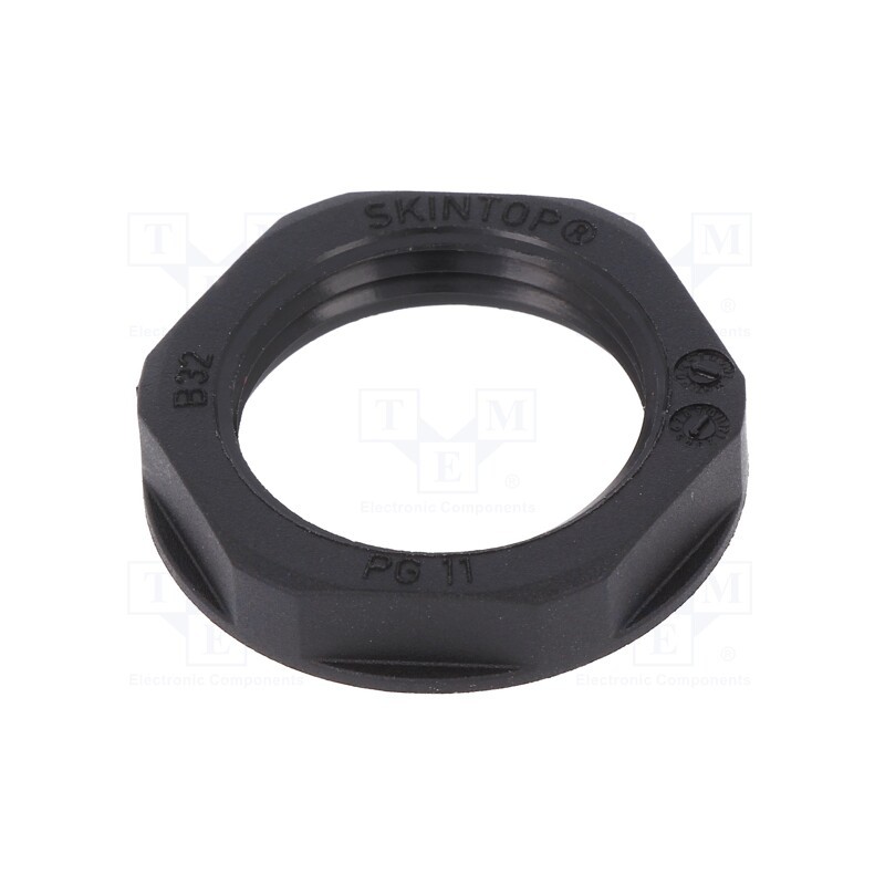 5 pcs x LAPP - 53019220 - Nut, PG11, polyamide, UL94V-2, 24mm, black, -20÷100°C, Thread: PG
