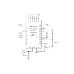 1 pcs : MAAD-007078-000100 - Attenuators M/A-COM Technology Solutions