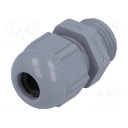 5 pcs x LAPP - 53015010 - Cable gland, PG9, IP68, polyamide, grey, UL94V-2, SKINTOP®
