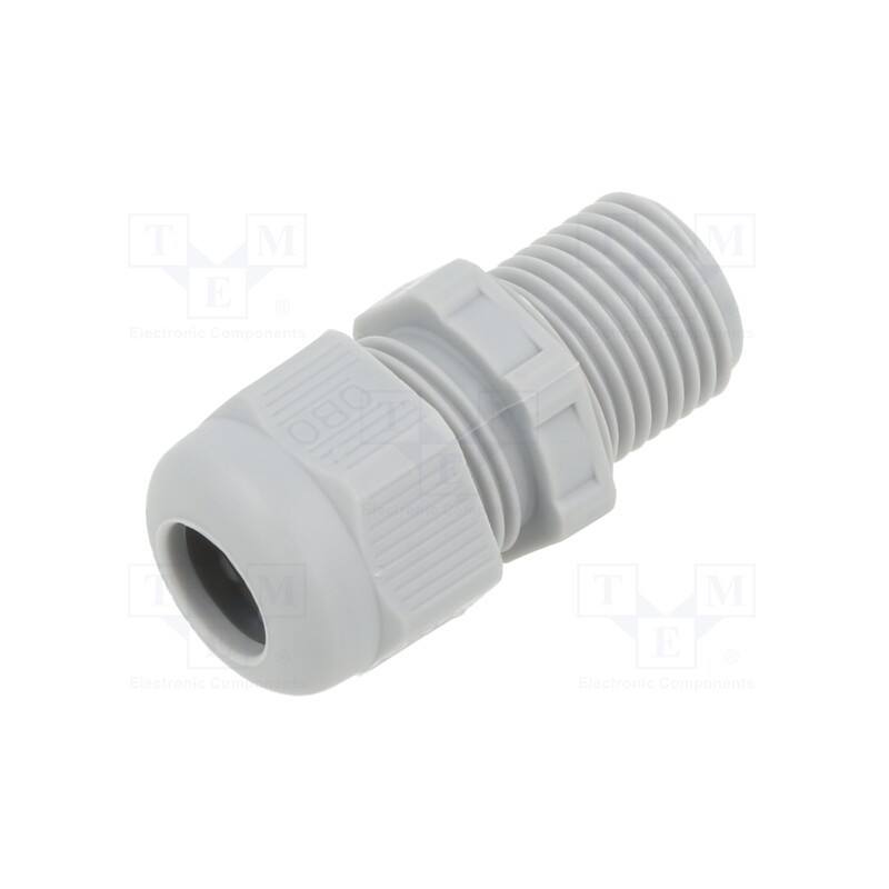 5 pcs x OBO BETTERMANN - V-TEC VM L16 SGR - Cable gland, M16, 1.5, IP68, polyamide, grey