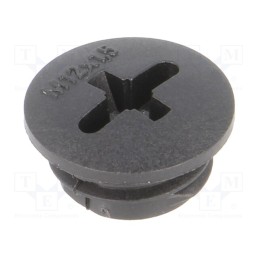 5 pcs x LAPP - 52006103 - Stopper, M12, 1.5, IP54, polyamide, black, SKINDICHT®, 6mm