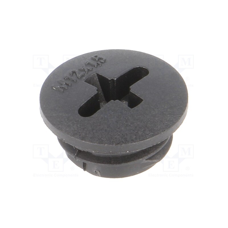 5 pcs x LAPP - 52006103 - Stopper, M12, 1.5, IP54, polyamide, black, SKINDICHT®, 6mm