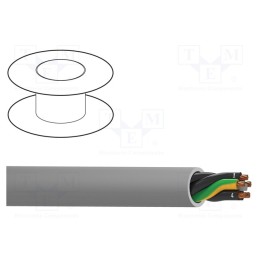 5 m x BELDEN - 5GD-B100 - Wire, MACHFLEX 350YY, 5G1.5mm2, unshielded, 300V,500V, 100m, Cu